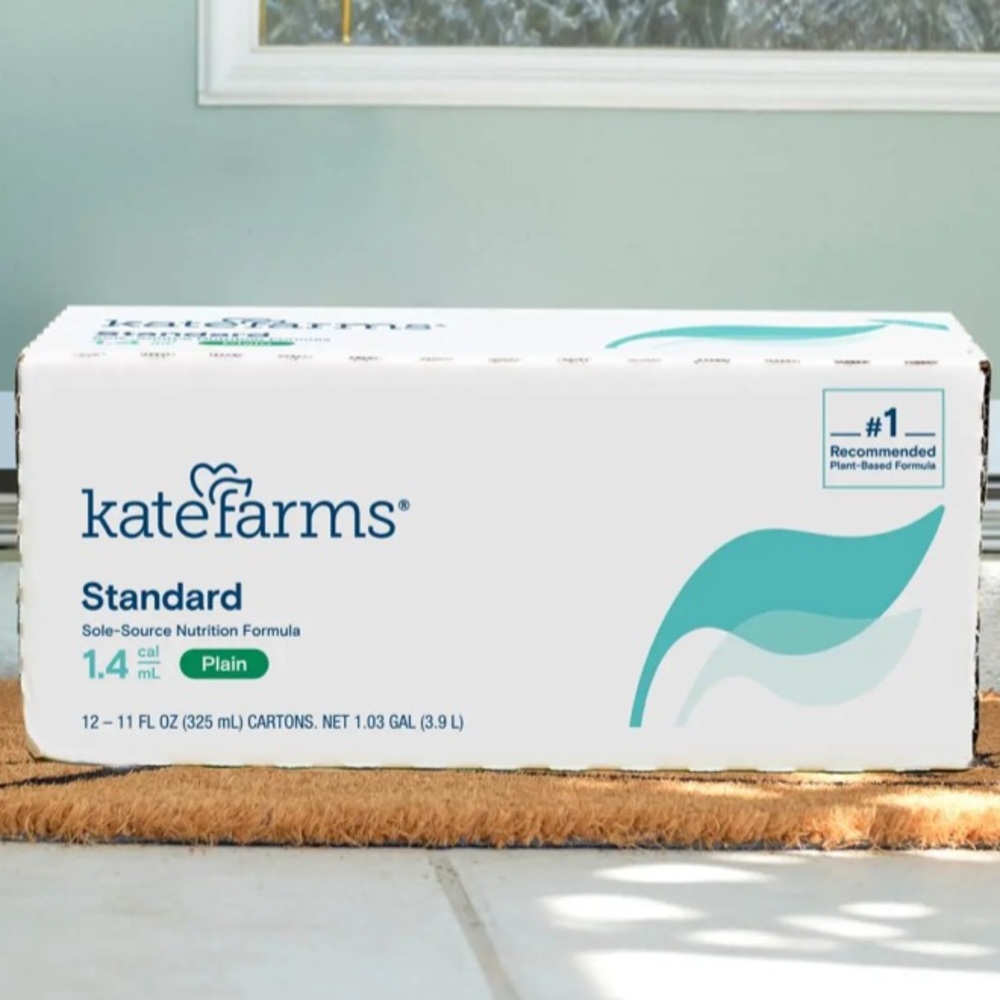 New! Kate Farms 1.4 Standard Nutrition Formula - Plain, VANILLA Case of 12 - Picture 4 of 12
